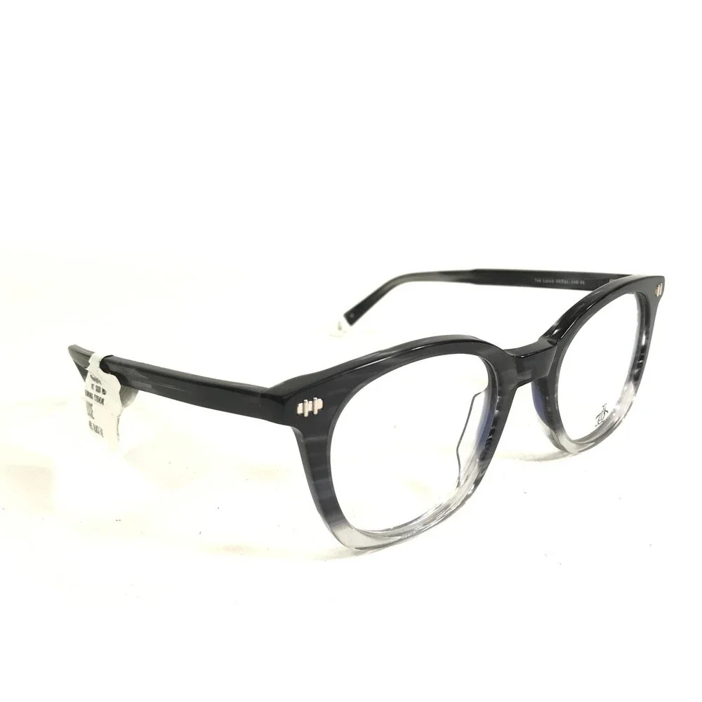 Penguin Eyeglasses Frames THE LOCKE RK Black Gray Arnel Johnny Depp 49-21-140